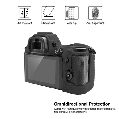 PULUZ Soft Silicone Protective Case for Nikon Z6 II(Black) - Protective Case by PULUZ | Online Shopping South Africa | PMC Jewellery | Buy Now Pay Later Mobicred