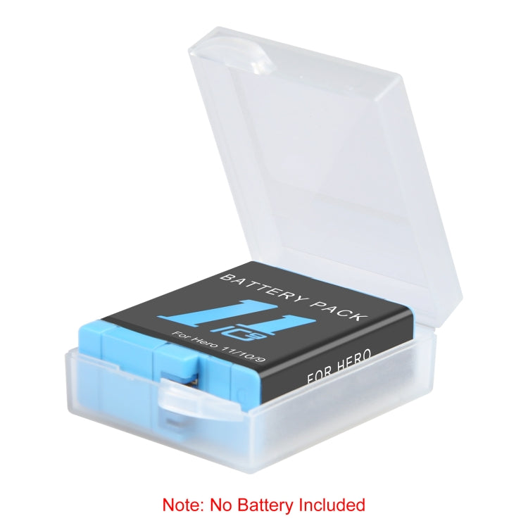 PULUZ Plastic Transparent Battery Storage Box for GoPro AHDBT-901/BT-801/BT-501/BT-401/BT-301 Battery (Transparent) -  by PULUZ | Online Shopping South Africa | PMC Jewellery | Buy Now Pay Later Mobicred