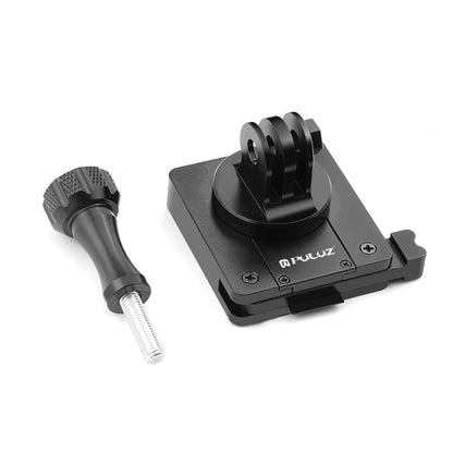 PULUZ Aluminum Quick Release Bracket NVG Helmet Mount for GoPro and Other Action Cameras (Black) - Helmet Mount by PULUZ | Online Shopping South Africa | PMC Jewellery | Buy Now Pay Later Mobicred