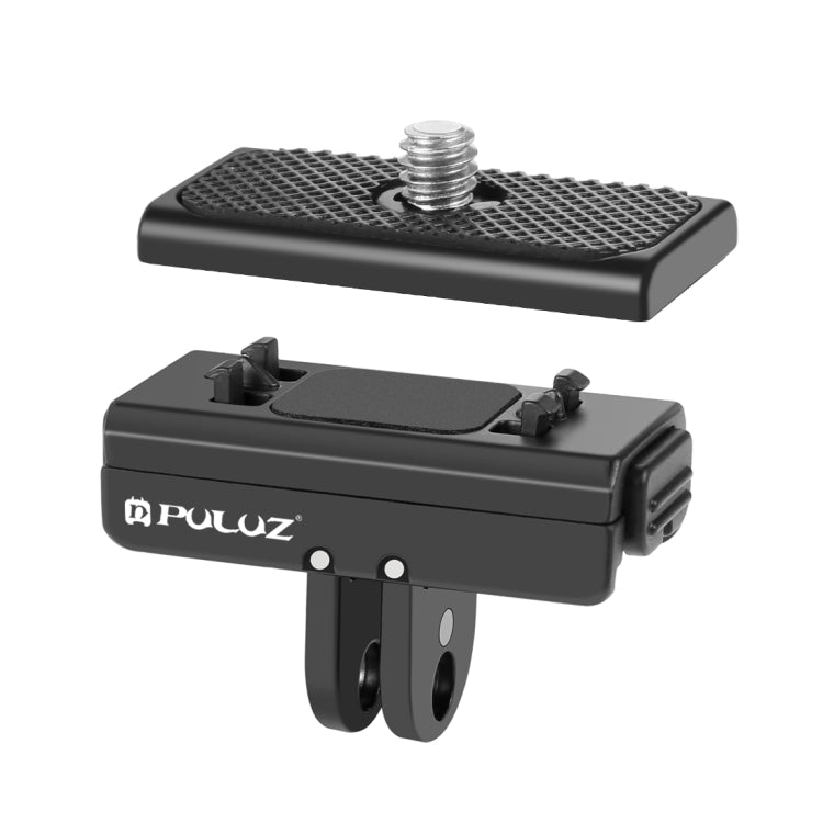For Insta360 Ace / Ace Pro / X4 PULUZ Magnetic Quick Release Base Mount (Black) - Others by PULUZ | Online Shopping South Africa | PMC Jewellery
