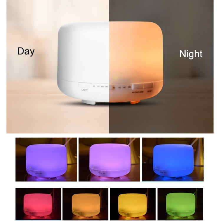 Ultrasonic Aroma Diffuser with Colorful LED Lights (US Plug)(White) - Air Purifiers & Accessories by PMC Jewellery | Online Shopping South Africa | PMC Jewellery | Buy Now Pay Later Mobicred