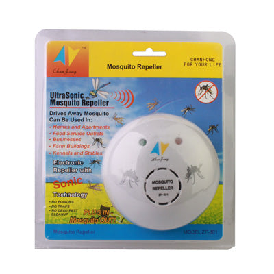 Ultrasonic Mosquito Repeller(White) - Repellents by PMC Jewellery | Online Shopping South Africa | PMC Jewellery | Buy Now Pay Later Mobicred