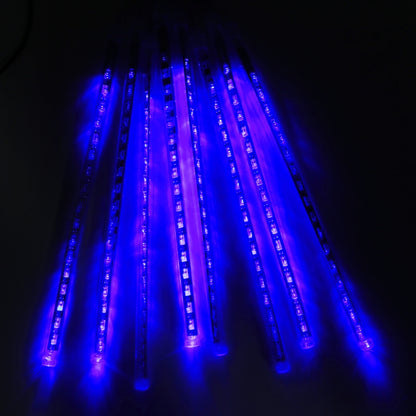 30cm 8 Light Bars Meteor Shower Lamp, 17 LED Light-emitting Lights Stick for Christmas(Blue Light) - Meteor Light by PMC Jewellery | Online Shopping South Africa | PMC Jewellery | Buy Now Pay Later Mobicred