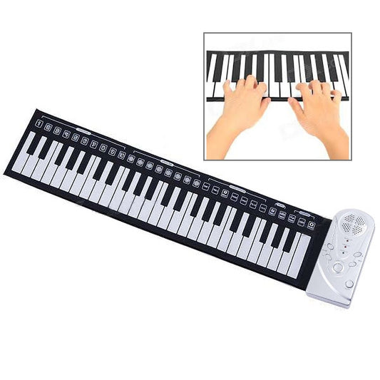 Portable Roll-up 49-Key Soft Keyboard Piano - Keyboard Instruments Accessories by PMC Jewellery | Online Shopping South Africa | PMC Jewellery | Buy Now Pay Later Mobicred