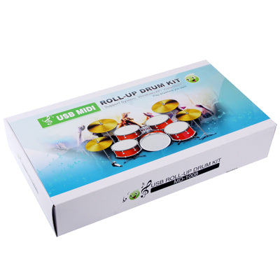 MD-1008 USB 2.0 MIDI Soft Roll-up Drum Kit, Size: 46 x 31cm - Percussion Instruments Accessories by PMC Jewellery | Online Shopping South Africa | PMC Jewellery | Buy Now Pay Later Mobicred