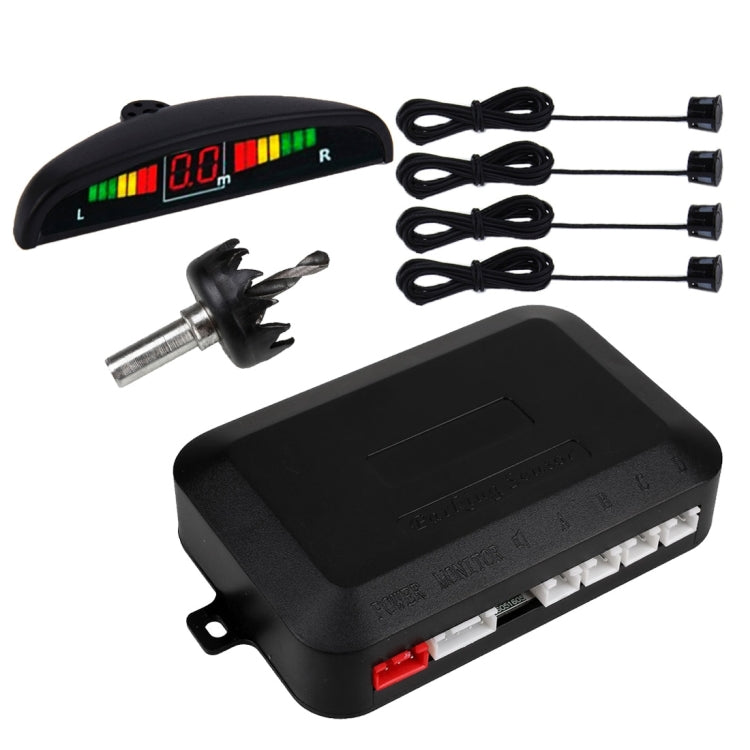 Car Parking Reversing Buzzer & LED Sensors 4 safe sensor - Radar Detectors by PMC Jewellery | Online Shopping South Africa | PMC Jewellery | Buy Now Pay Later Mobicred