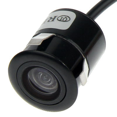 Waterproof Wired Punch DVD Rear View Camera With Scaleplate , Support Installed in Car DVD Navigator or Car Monitor , Wide Viewing Angle: 170 degree (WD004)(Black) - Rear View Cameras by PMC Jewellery | Online Shopping South Africa | PMC Jewellery | Buy Now Pay Later Mobicred