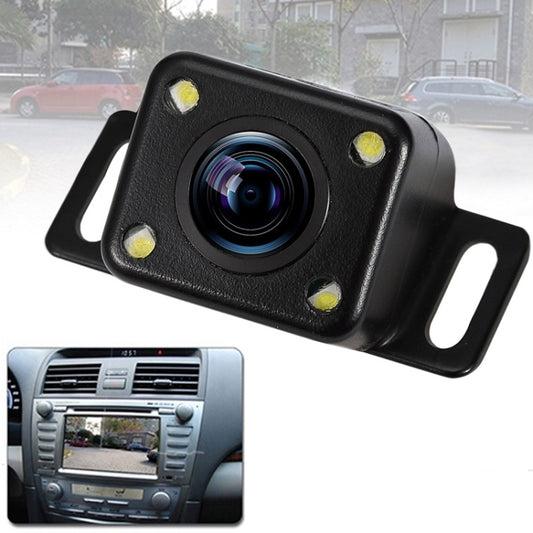 316 4 LED Security Backup Parking Waterproof Rear View Camera, Support Night Vision, Wide Viewing Angle: 120 Degree(Black) - Rear View Cameras by PMC Jewellery | Online Shopping South Africa | PMC Jewellery | Buy Now Pay Later Mobicred