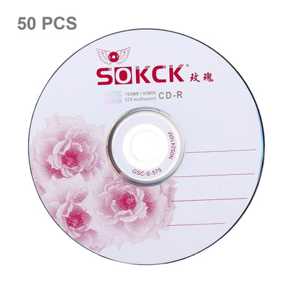 12cm Blank CD-R, 730MB/80mins, 50 pcs in one packaging,the price is for 50 pcs - Blank Disc by PMC Jewellery | Online Shopping South Africa | PMC Jewellery | Buy Now Pay Later Mobicred