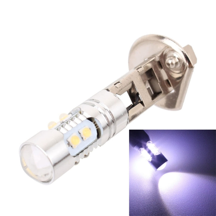 H1 50W 600LM 5500K  White Light 10 SMD-2828-LEDs Car Foglight , Constant Current , DC12-24V(White Light) - Fog / Driving Lights by PMC Jewellery | Online Shopping South Africa | PMC Jewellery | Buy Now Pay Later Mobicred