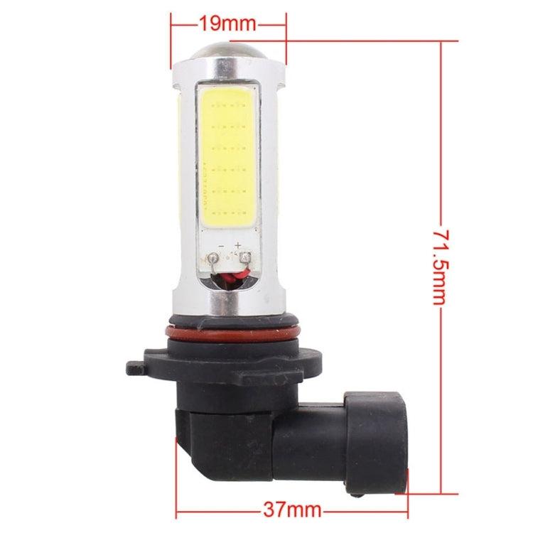 2PCS 9006 1250LM 20W + 5W 5 x COB LED White Light Car Front Fog Lamp Bulb, DC 12V - Fog / Driving Lights by PMC Jewellery | Online Shopping South Africa | PMC Jewellery | Buy Now Pay Later Mobicred