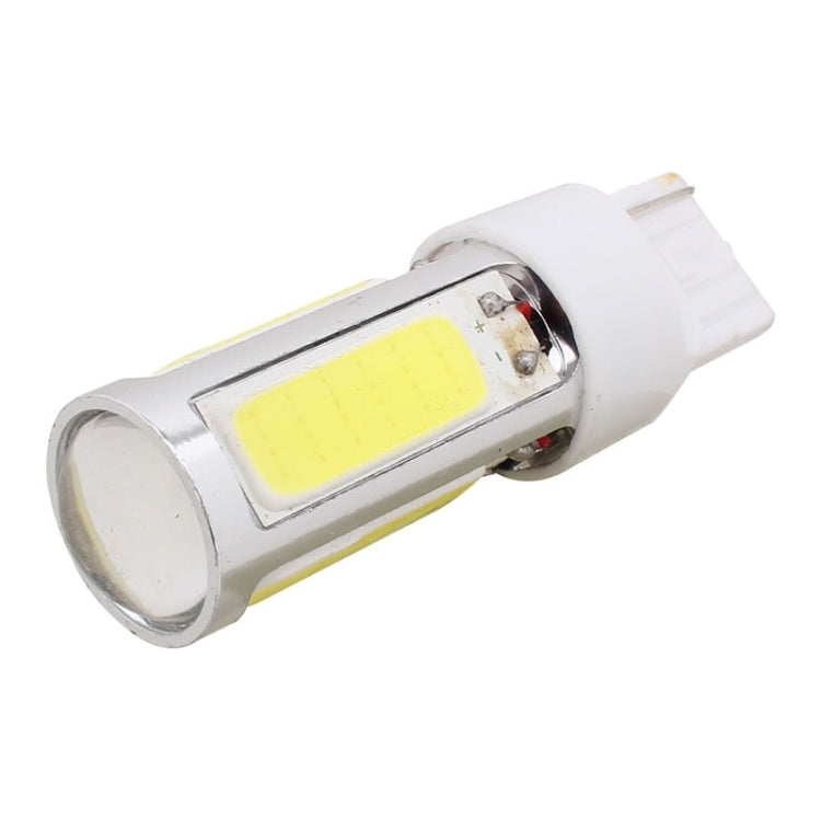 2PCS T20 Single Wire 1250LM 20W + 5W 5 x COB LED White Light Car Rear Fog Lamp Bulb, DC 12V - Brake Lights by PMC Jewellery | Online Shopping South Africa | PMC Jewellery | Buy Now Pay Later Mobicred