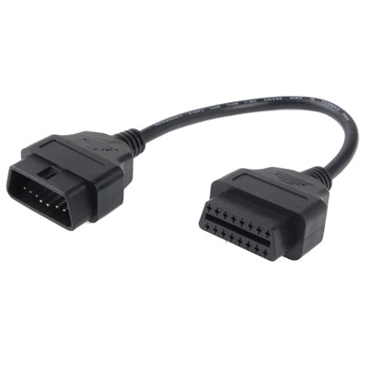 16 Pin Female to 16 Pin Male OBDII Diagnostic Cable - Cables & Connectors by PMC Jewellery | Online Shopping South Africa | PMC Jewellery | Buy Now Pay Later Mobicred