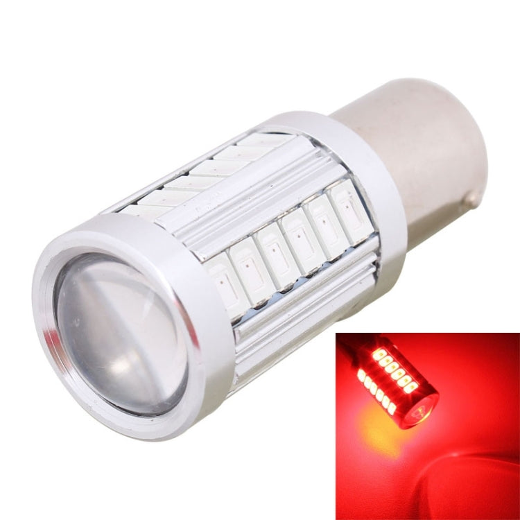 2PCS 1156/BA15S 16.5W 1155LM 630-660nm 33 LED SMD 5630 Red Light Car Brake Light Lamp Bulb for Vehicles , DC12V(Red Light) - Brake Lights by PMC Jewellery | Online Shopping South Africa | PMC Jewellery | Buy Now Pay Later Mobicred