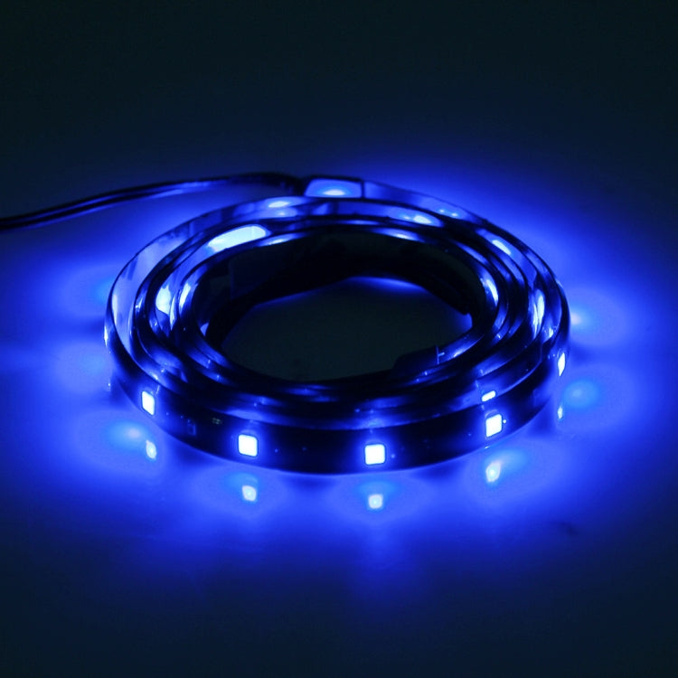 5 PCS 90cm 45 LED Waterproof Flexible Car Strip Light, DC 12V(Blue Light) - Decorative Lights by PMC Jewellery | Online Shopping South Africa | PMC Jewellery | Buy Now Pay Later Mobicred