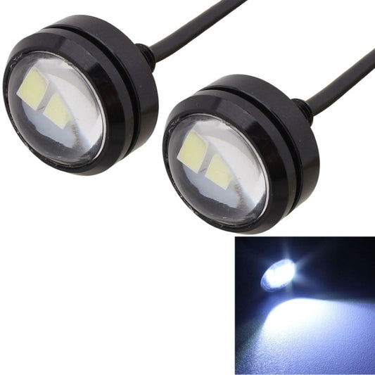 2 PCS  22.5mm 1.5W 150LM White Light 3 LED SMD 5630 Spotlight Eagle Eye Light Daytime Running Light for Vehicles - Eagle Eye Lamps by PMC Jewellery | Online Shopping South Africa | PMC Jewellery | Buy Now Pay Later Mobicred