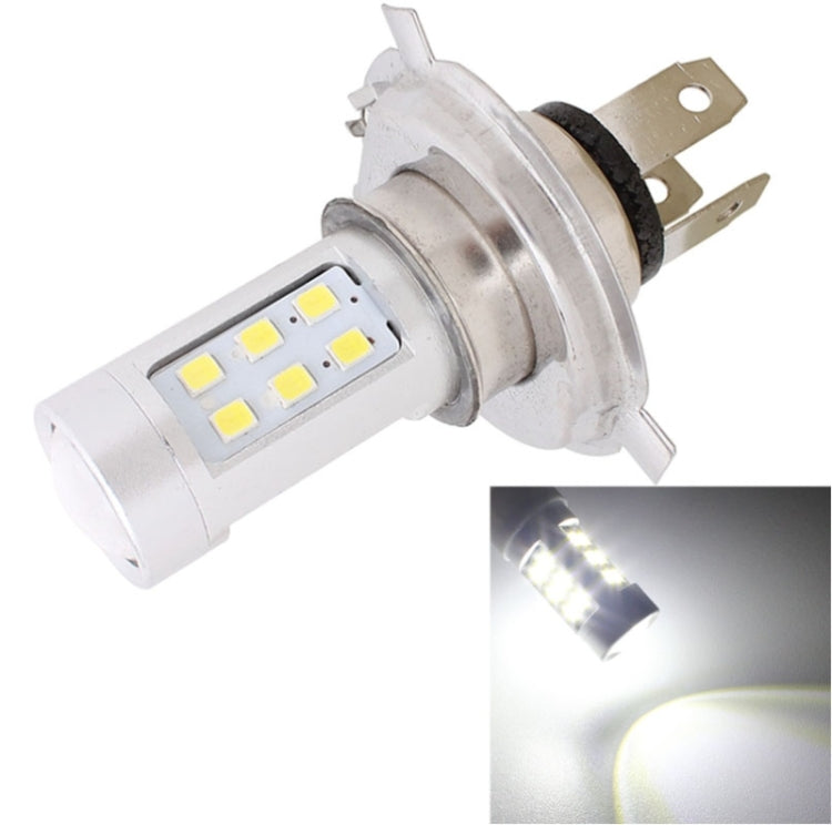 H4 4.2W 630LM White Light 21 LED 2835 SMD Car Headlamp Bulb, Constant Current, DC 12-24V - LED Headlamps by PMC Jewellery | Online Shopping South Africa | PMC Jewellery | Buy Now Pay Later Mobicred