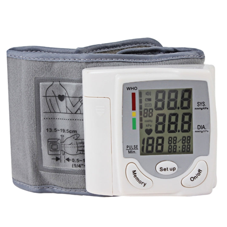 CK-101S Full Automatic Wrist Blood Pressure Monitor - Sphygmomanometer by PMC Jewellery | Online Shopping South Africa | PMC Jewellery | Buy Now Pay Later Mobicred