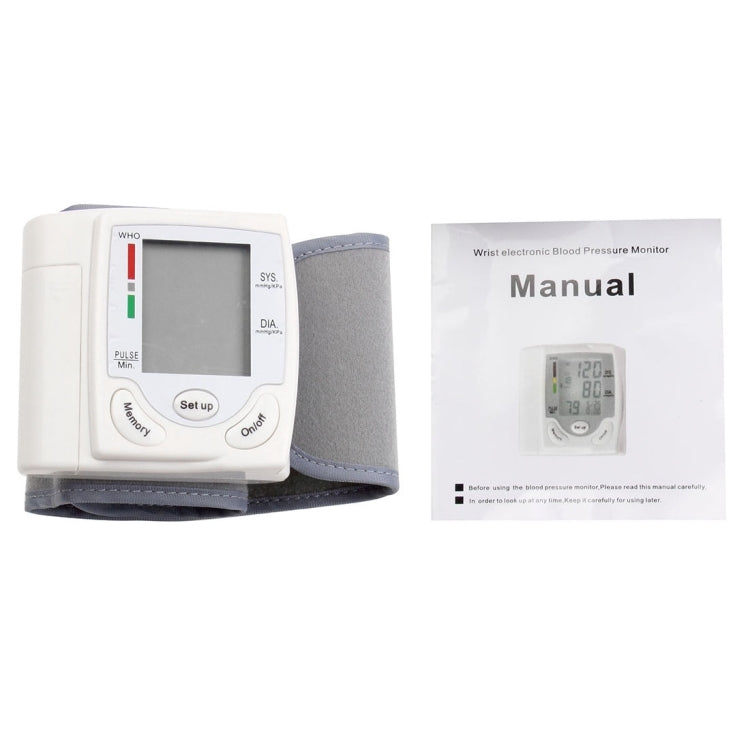 CK-101S Full Automatic Wrist Blood Pressure Monitor - Sphygmomanometer by PMC Jewellery | Online Shopping South Africa | PMC Jewellery | Buy Now Pay Later Mobicred