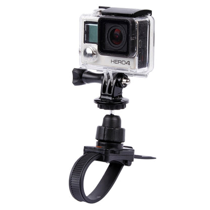 Camera Mount Tripod Holder with Head strap / Helmet Hat for GoPro HERO4 / 3+ / 2 & 1,XiaoMi YI,SJCAM SJ4000 / SJ5000 / SJ6000 / SJ7000 / Kjstar Sport Camera(Black) - Helmet Mount by PMC Jewellery | Online Shopping South Africa | PMC Jewellery | Buy Now Pay Later Mobicred