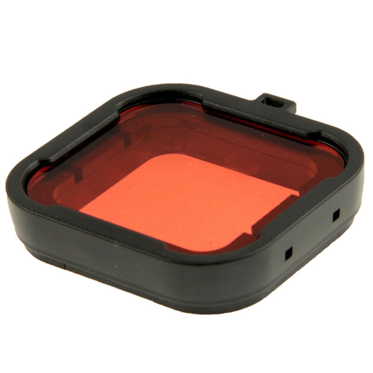 Polar Pro Aqua Cube Snap-on Dive Housing Filter for GoPro HERO4 /3+(Red) - Lens Filter by PMC Jewellery | Online Shopping South Africa | PMC Jewellery | Buy Now Pay Later Mobicred