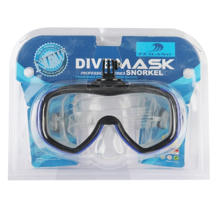 Water Sports Diving Equipment Diving Mask Swimming Glasses for GoPro Hero12 Black / Hero11 /10 /9 /8 /7 /6 /5, Insta360 Ace / Ace Pro, DJI Osmo Action 4 and Other Action Cameras - Diving Mask by PMC Jewellery | Online Shopping South Africa | PMC Jewellery | Buy Now Pay Later Mobicred