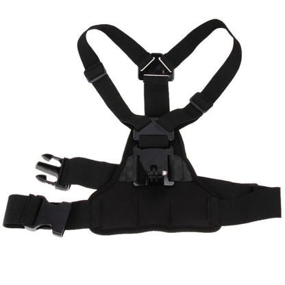 GP26-D Special Sports Shoulders DV Chest Belt for GoPro Hero12 Black / Hero11 /10 /9 /8 /7 /6 /5, Insta360 Ace / Ace Pro, DJI Osmo Action 4 and Other Action Cameras(Black) - Chest Belt by PMC Jewellery | Online Shopping South Africa | PMC Jewellery | Buy Now Pay Later Mobicred