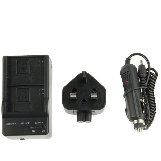 3 in 1 Digital Camera Dual Battery Car Charger for GoPro HERO3+ / 3  AHDBT-201 / AHDBT-301 - Charger by PMC Jewellery | Online Shopping South Africa | PMC Jewellery | Buy Now Pay Later Mobicred