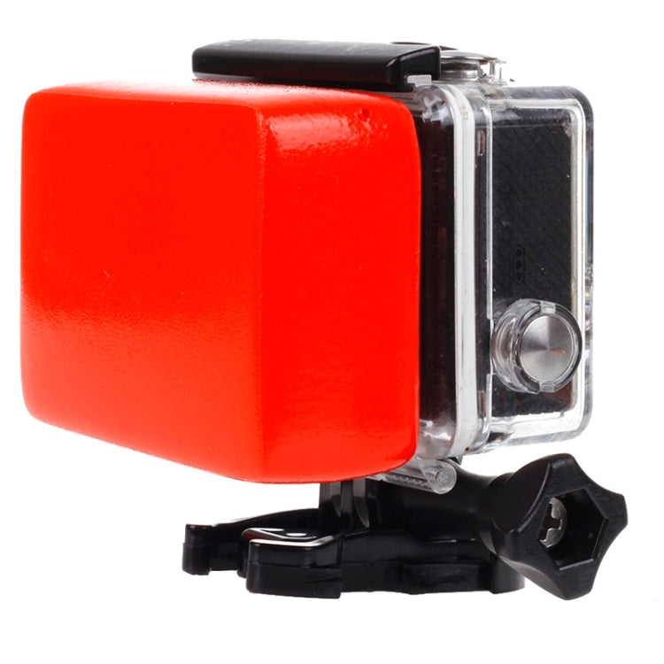 Backdoor Floaty Sponge with Sticker for GoPro Hero12 Black / Hero11 /10 /9 /8 /7 /6 /5, Insta360 Ace / Ace Pro, DJI Osmo Action 4 and Other Action Cameras(Red) - Floaty Sponge by PMC Jewellery | Online Shopping South Africa | PMC Jewellery | Buy Now Pay Later Mobicred