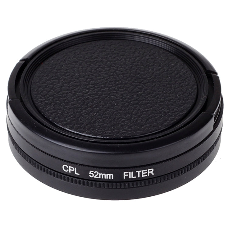 52mm CPL Filter Circular Polarizer Lens Filter with Cap for Xiaomi Xiaoyi 4K+ / 4K, Xiaoyi Lite, Xiaoyi  Sport Camera - Lens Filter by PMC Jewellery | Online Shopping South Africa | PMC Jewellery | Buy Now Pay Later Mobicred