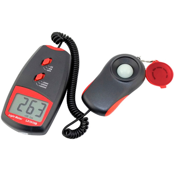 Digital Light Meter, Measuring Range: 1-100000 Lux(Red) - Light & Sound Meter by PMC Jewellery | Online Shopping South Africa | PMC Jewellery | Buy Now Pay Later Mobicred