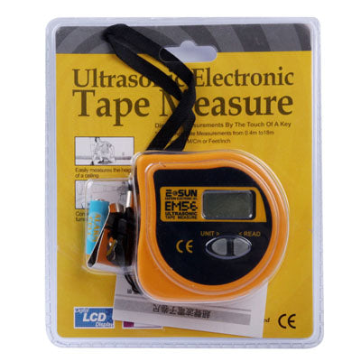 Ultrasonic Electronic Tape Measure, Measure Range: 0.4m-18m - Laser Rangefinder by PMC Jewellery | Online Shopping South Africa | PMC Jewellery | Buy Now Pay Later Mobicred