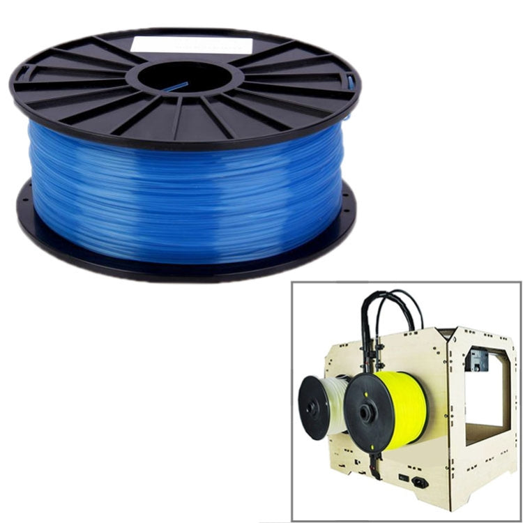 PLA 1.75 mm Transparent 3D Printer Filaments(Blue) - Consumables by PMC Jewellery | Online Shopping South Africa | PMC Jewellery | Buy Now Pay Later Mobicred