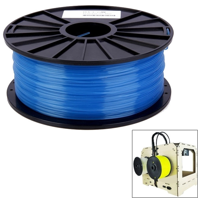 PLA 3.0 mm Transparent 3D Printer Filaments, about 115m(Blue) - Consumables by PMC Jewellery | Online Shopping South Africa | PMC Jewellery | Buy Now Pay Later Mobicred