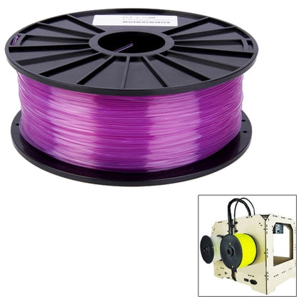 PLA 3.0 mm Transparent 3D Printer Filaments, about 115m(Purple) - Consumables by PMC Jewellery | Online Shopping South Africa | PMC Jewellery | Buy Now Pay Later Mobicred