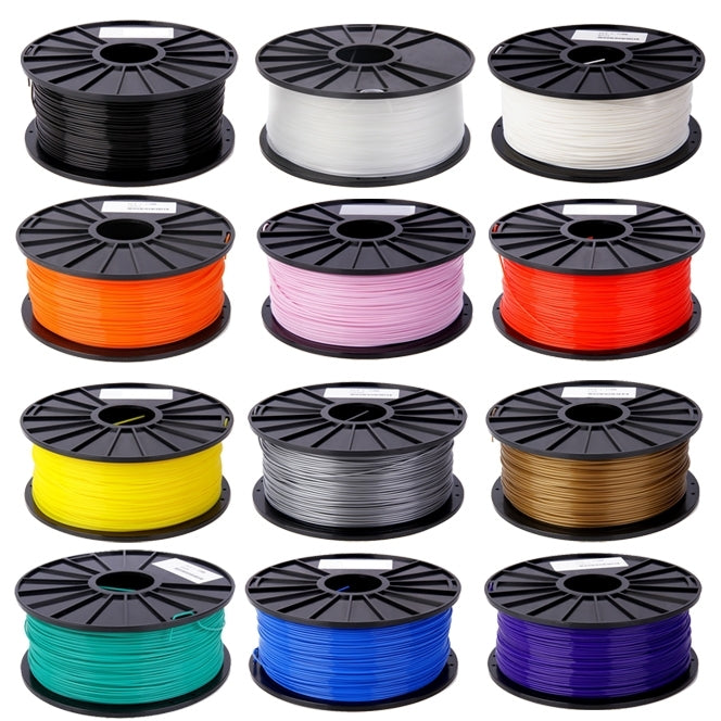 ABS 1.75 mm Color Series 3D Printer Filaments, about 395m(Orange) - Consumables by PMC Jewellery | Online Shopping South Africa | PMC Jewellery | Buy Now Pay Later Mobicred