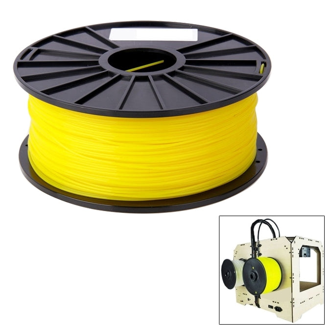 ABS 3.0 mm Color Series 3D Printer Filaments, about 135m(Yellow) - Consumables by PMC Jewellery | Online Shopping South Africa | PMC Jewellery | Buy Now Pay Later Mobicred