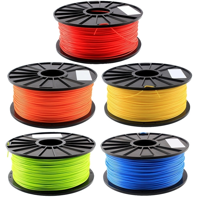 PLA 1.75 mm Fluorescent 3D Printer Filaments, about 345m(Red) - Consumables by PMC Jewellery | Online Shopping South Africa | PMC Jewellery | Buy Now Pay Later Mobicred