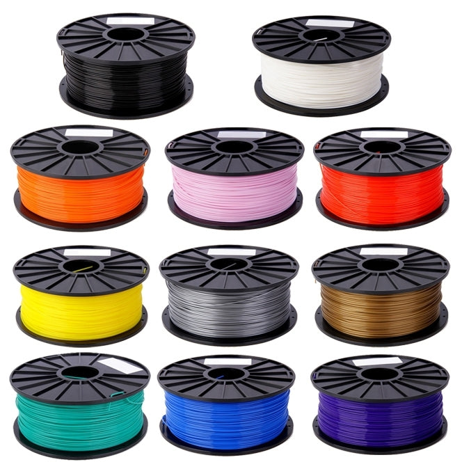 PLA 3.0 mm Color Series 3D Printer Filaments, about 115m(Black) - Consumables by PMC Jewellery | Online Shopping South Africa | PMC Jewellery | Buy Now Pay Later Mobicred