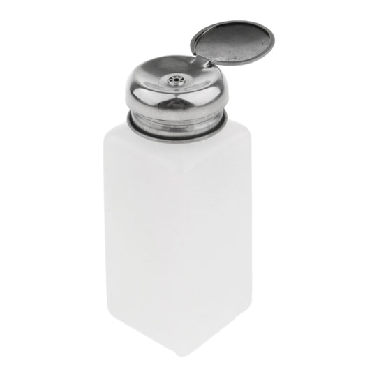 250ml Push Down Alcohol and Liquid Container Bottle(White) - Others by PMC Jewellery | Online Shopping South Africa | PMC Jewellery