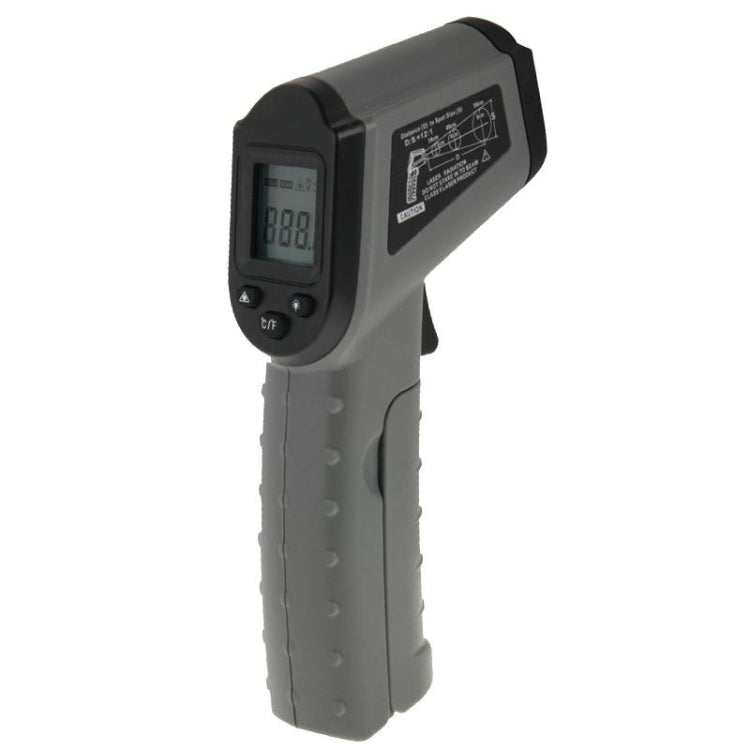 DT-8500 LCD Digital Infrared Thermometer, Temperature Range: -50-500 Celsius Degree(Grey) - Digital Thermometer by PMC Jewellery | Online Shopping South Africa | PMC Jewellery