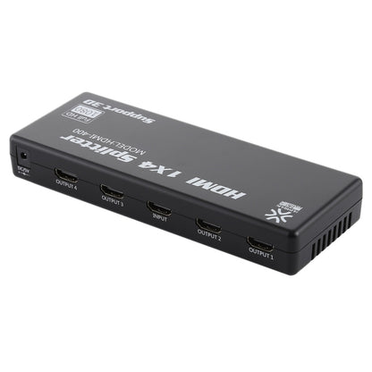 HDMI-400 V1.4 1080P Full HD 1 x 4 HDMI Amplifier Splitter, Support 3D - Splitter by PMC Jewellery | Online Shopping South Africa | PMC Jewellery | Buy Now Pay Later Mobicred