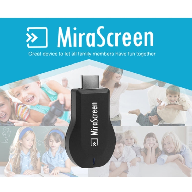 MiraScreen WiFi Display Dongle / Miracast Airplay DLNA Display Receiver Dongle(Black) - Wireless Display Dongle by PMC Jewellery | Online Shopping South Africa | PMC Jewellery | Buy Now Pay Later Mobicred