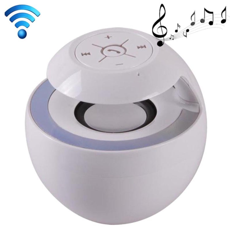 Attractive Swan Style Bluetooth 3.0 + EDR Speaker for iPad / iPhone / Other Bluetooth Mobile Phone, Support Handfree Function, BTS-16(White) - Desktop Speaker by PMC Jewellery | Online Shopping South Africa | PMC Jewellery | Buy Now Pay Later Mobicred