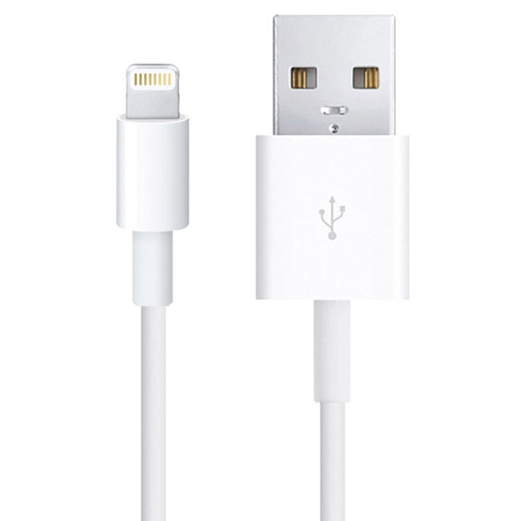 USB to 8 Pin Multiple Strands TPE Sync Data / Charging Cable, Cable Length: 1m(White) - Normal Style Cable by PMC Jewellery | Online Shopping South Africa | PMC Jewellery | Buy Now Pay Later Mobicred