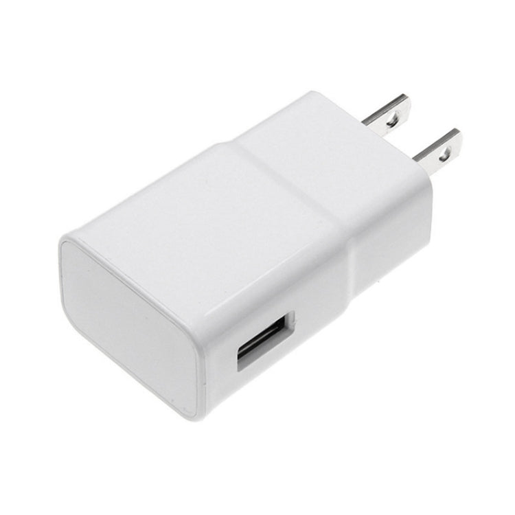 Charger Sync Cable + US Plug Travel Charger for iPad, iPhone, Galaxy, Huawei, Xiaomi, LG, HTC and Other Smart Phones, Rechargeable Devices(White) - USB Charger by PMC Jewellery | Online Shopping South Africa | PMC Jewellery | Buy Now Pay Later Mobicred