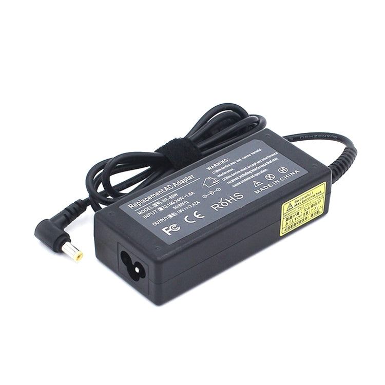 19V 3.42A AC Adapter for Gateway Laptop, Output Tips: 5.5mm x 2.5mm - Universal Power Adapter by PMC Jewellery | Online Shopping South Africa | PMC Jewellery | Buy Now Pay Later Mobicred