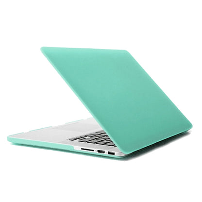 ENKAY for MacBook Pro Retina 13.3 inch (US Version) / A1425 / A1502 4 in 1 Frosted Hard Shell Plastic Protective Case with Screen Protector & Keyboard Guard & Anti-dust Plugs(Green) - MacBook Pro Cases by ENKAY | Online Shopping South Africa | PMC Jewellery | Buy Now Pay Later Mobicred