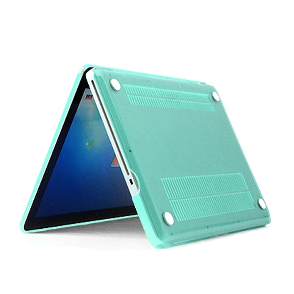 ENKAY for MacBook Pro 13.3 inch (US Version) / A1278 4 in 1 Crystal Hard Shell Plastic Protective Case with Screen Protector & Keyboard Guard & Anti-dust Plugs(Green) - MacBook Pro Cases by ENKAY | Online Shopping South Africa | PMC Jewellery | Buy Now Pay Later Mobicred