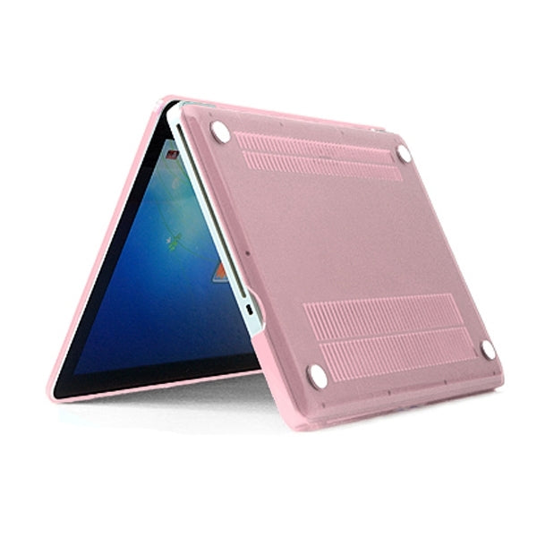 ENKAY for MacBook Pro 15.4 inch (US Version) / A1286 4 in 1 Crystal Hard Shell Plastic Protective Case with Screen Protector & Keyboard Guard & Anti-dust Plugs(Pink) - MacBook Pro Cases by ENKAY | Online Shopping South Africa | PMC Jewellery | Buy Now Pay Later Mobicred